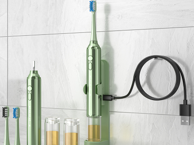 OEM膏刷一體自動擠牙膏電動牙刷廠家 電動牙刷