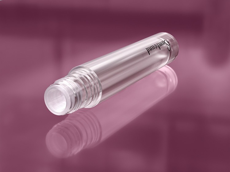 定制透明圓形空唇彩管 定制透明圓形空唇彩管